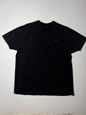 Legend London Men's Medium Charcoal Solid Cotton Crew Neck T-Shirt